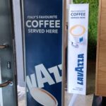 entrance lavazza sign panels